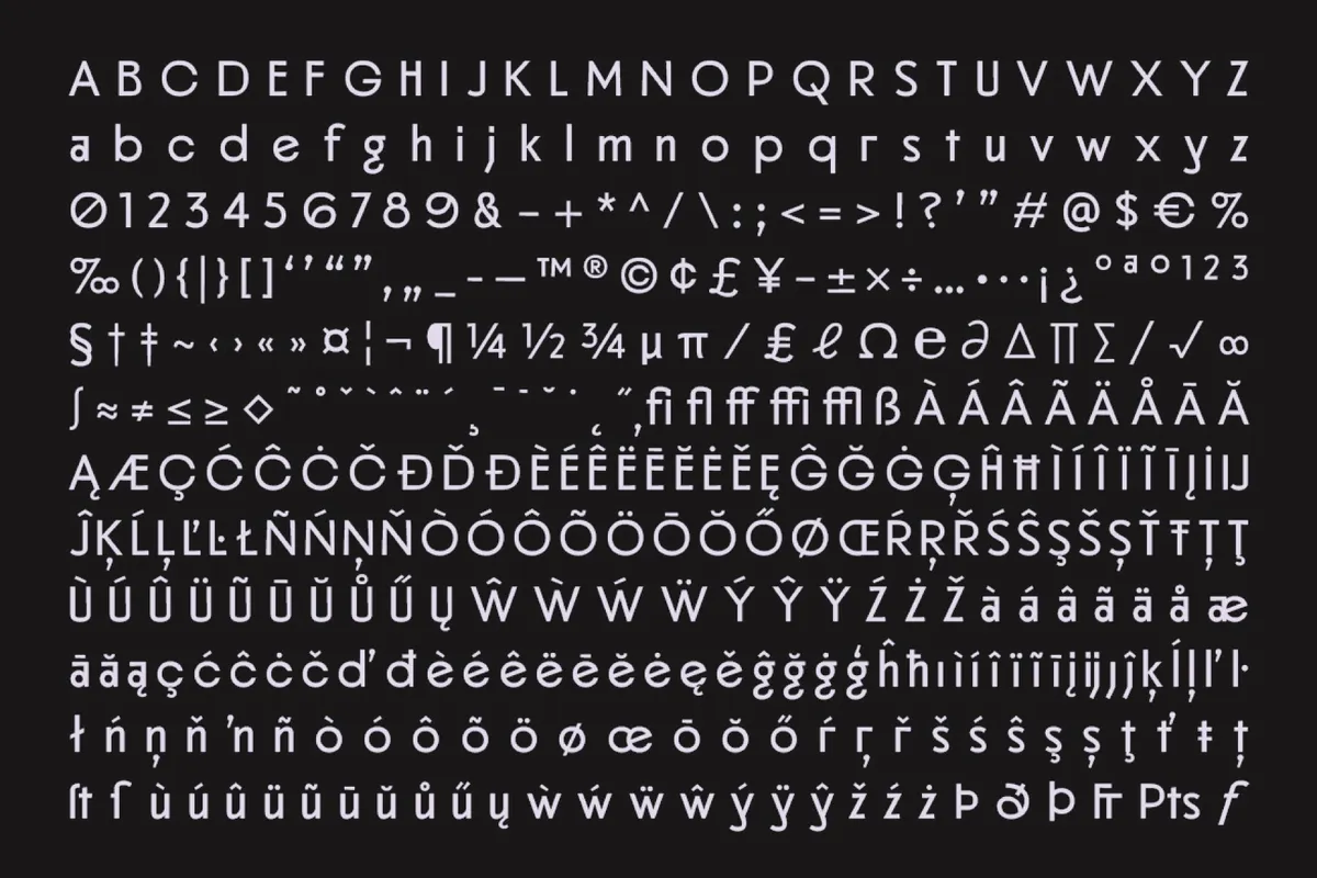 Girtyne - Modern Sans Family