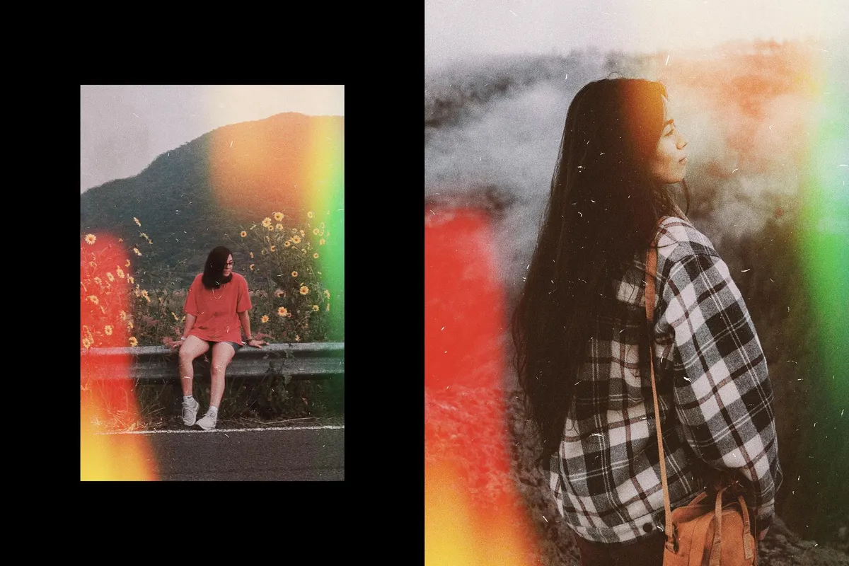 Light Leaks Photo Effect
