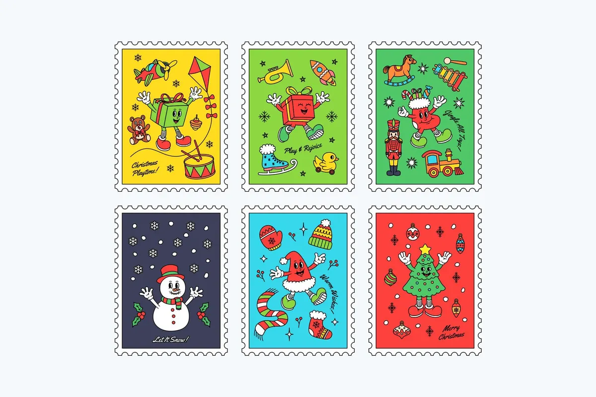 Christmas Cartoon Curiosities — Graphics