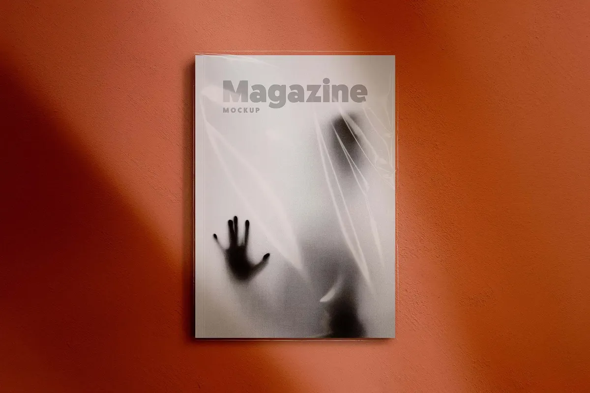 A4 Vertical Magazine Mockup