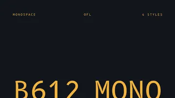 B612 Mono Sans