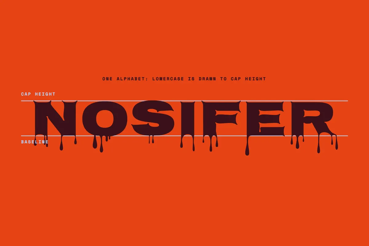 Nosifer - Free Dripping Horror Font