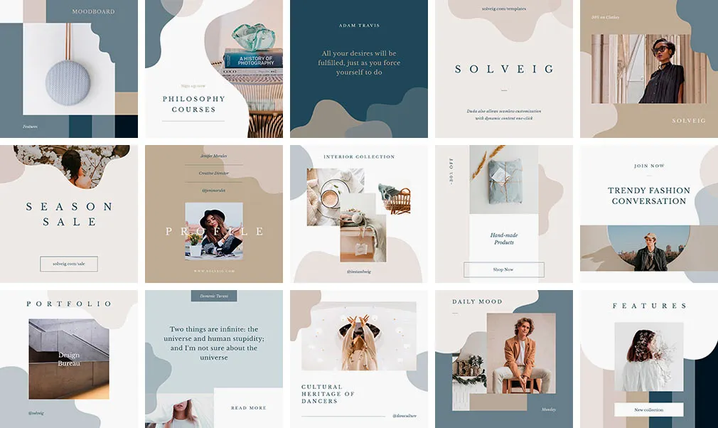 Solveig Social Media Templates