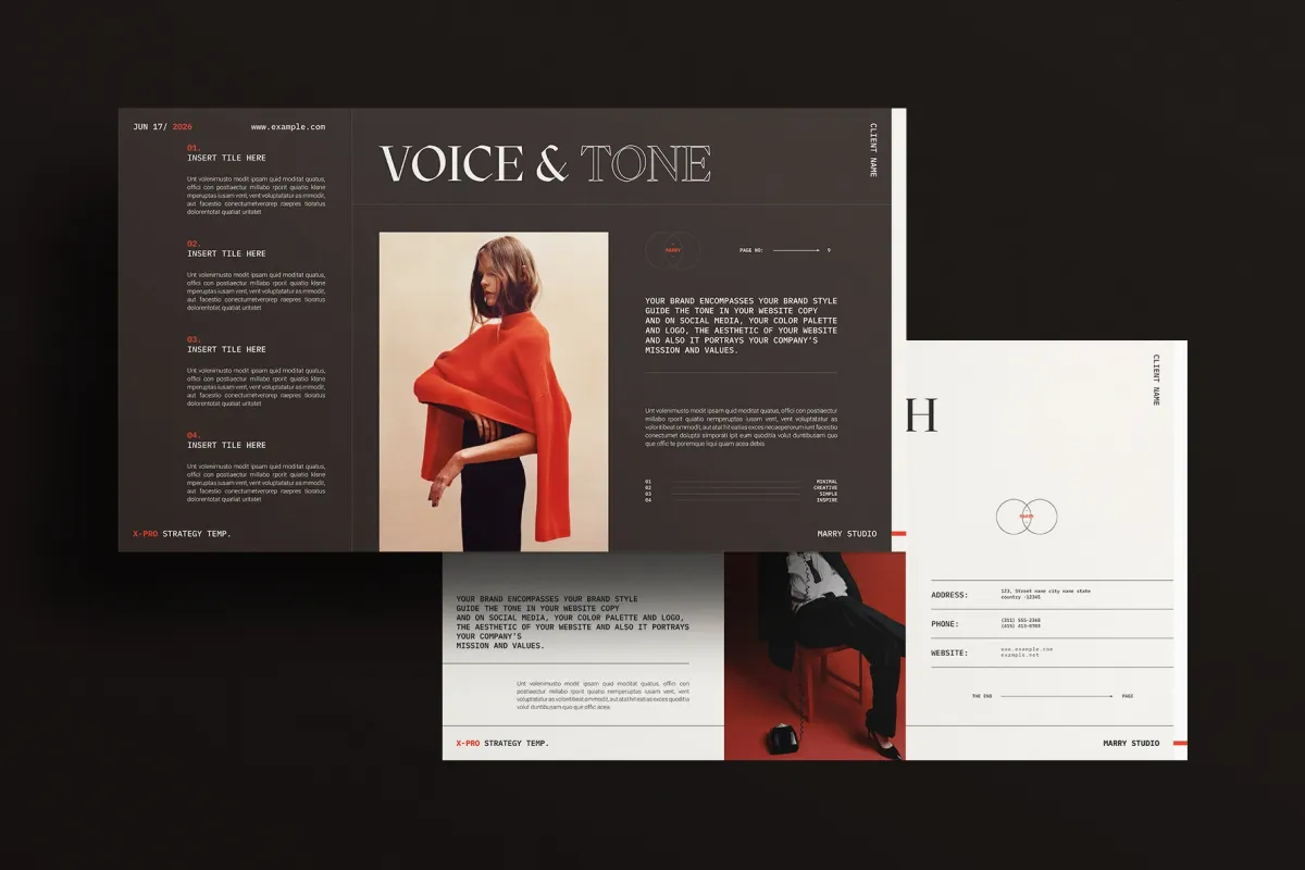 Brand Strategy Presentation Template