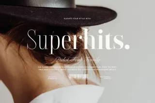 Luxury Didot Serif Font Family