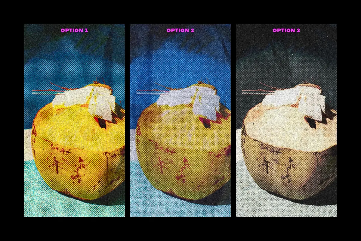 Hot Summer Card Photo Effect