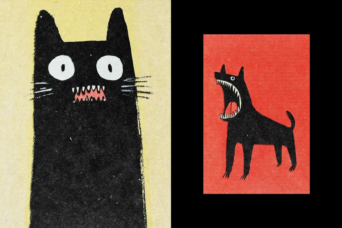 Old Screen Print Effect