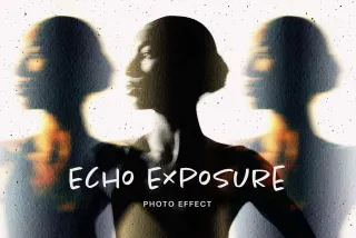 Echo Exposure Photo Effect