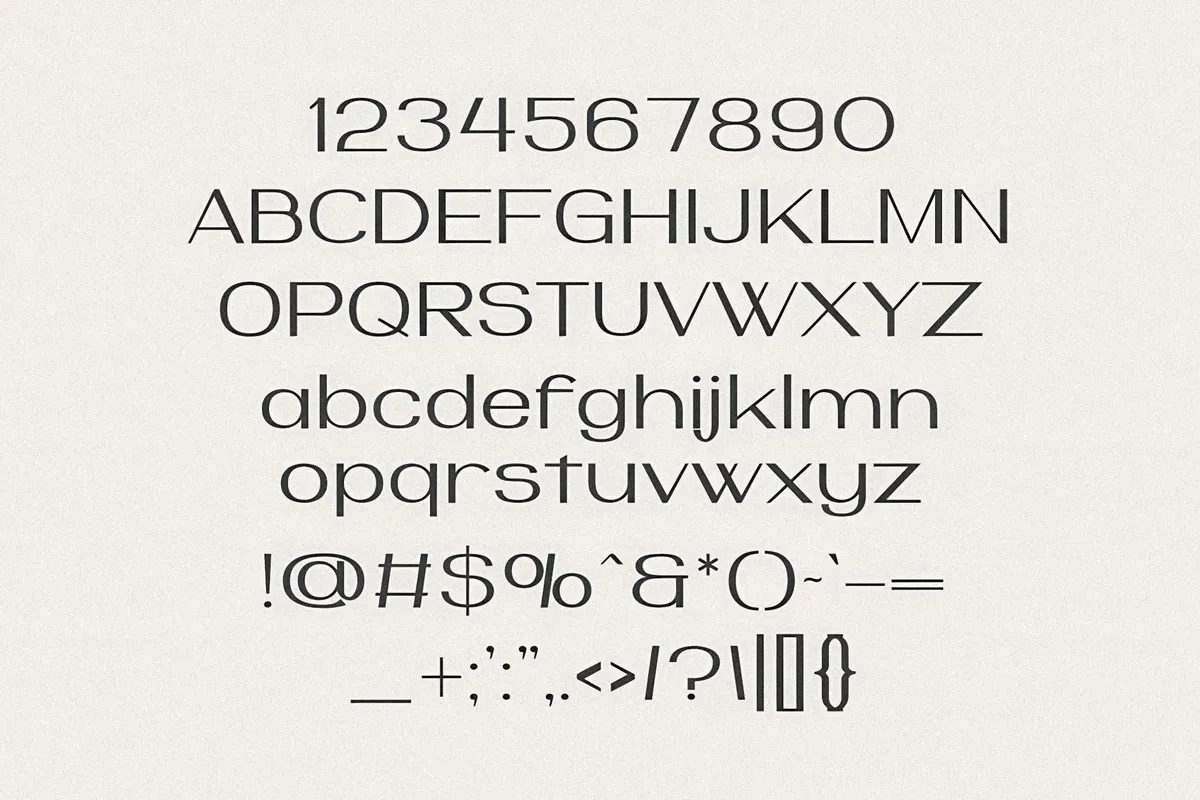 Modamode – Architecture Typeface