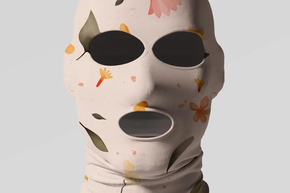 Minimal Balaclava Mockup