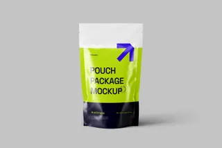 Packaging Pouch Mockups