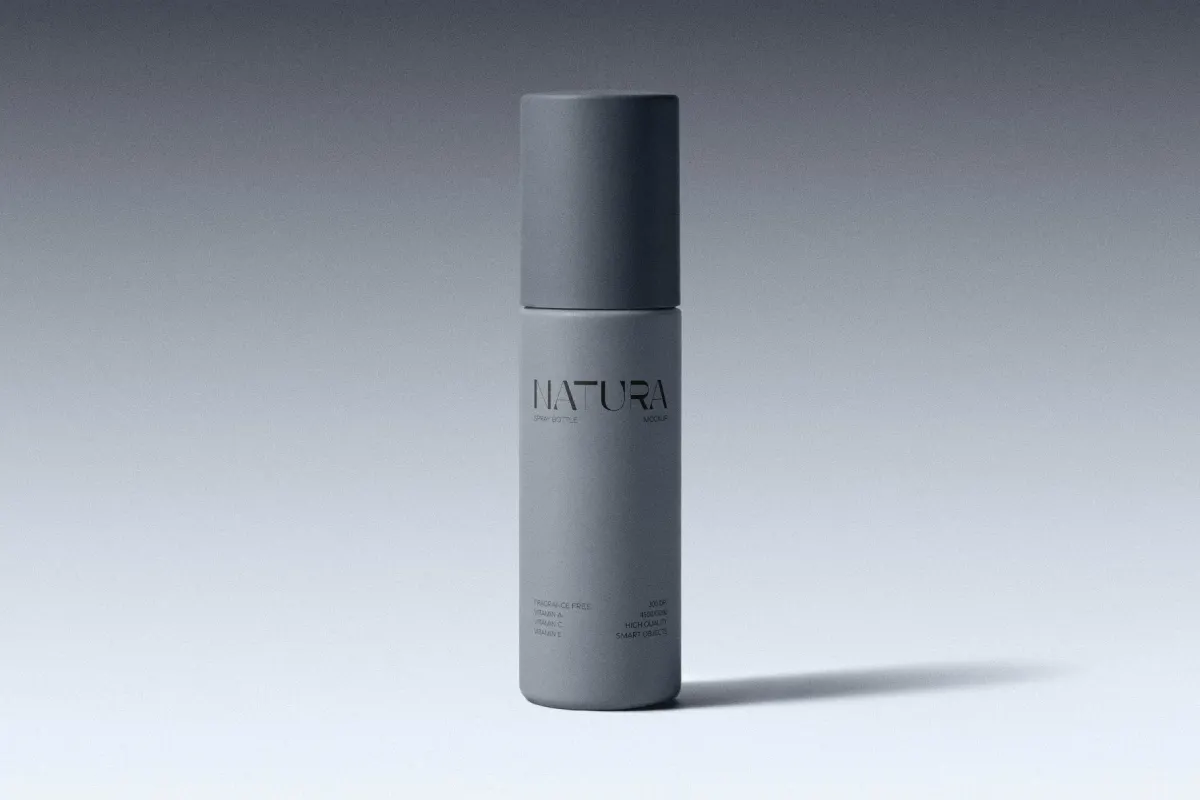 Spray Bottle Mockup