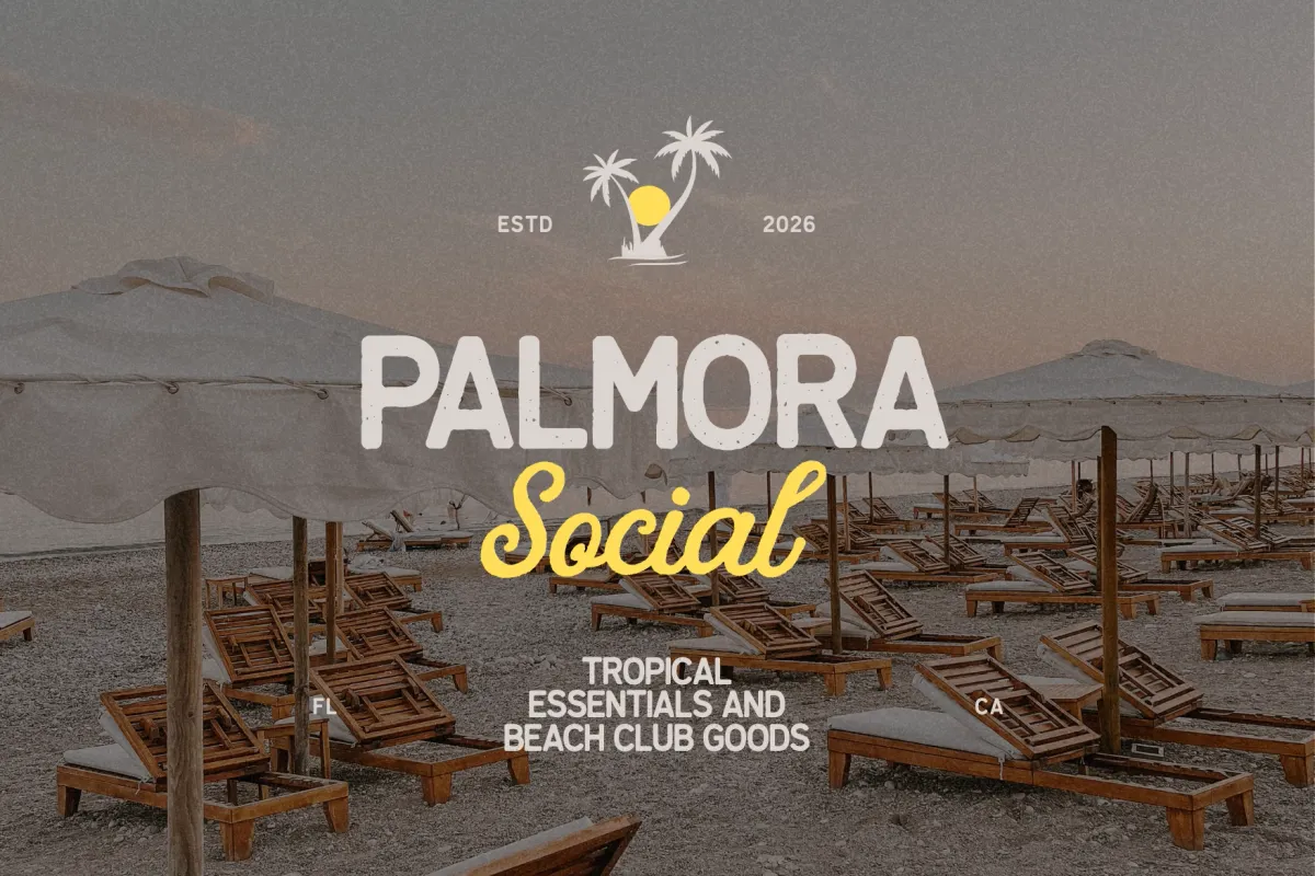 Palm Bay – Vintage Summer Font Duo