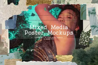 Mixed Media Poster Collage Kit