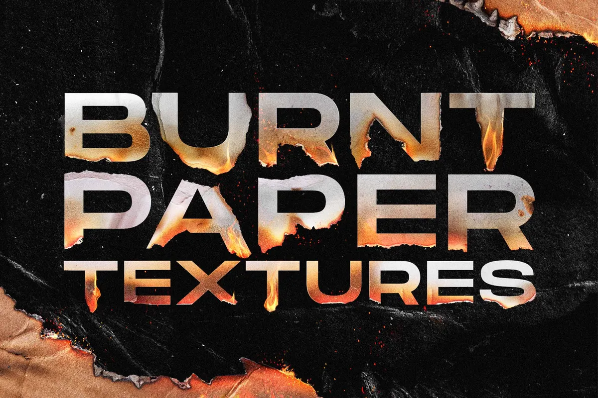 Torn & Burned Paper Textures