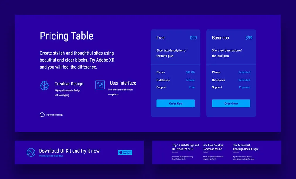 Rootline Wireframe UI Kit