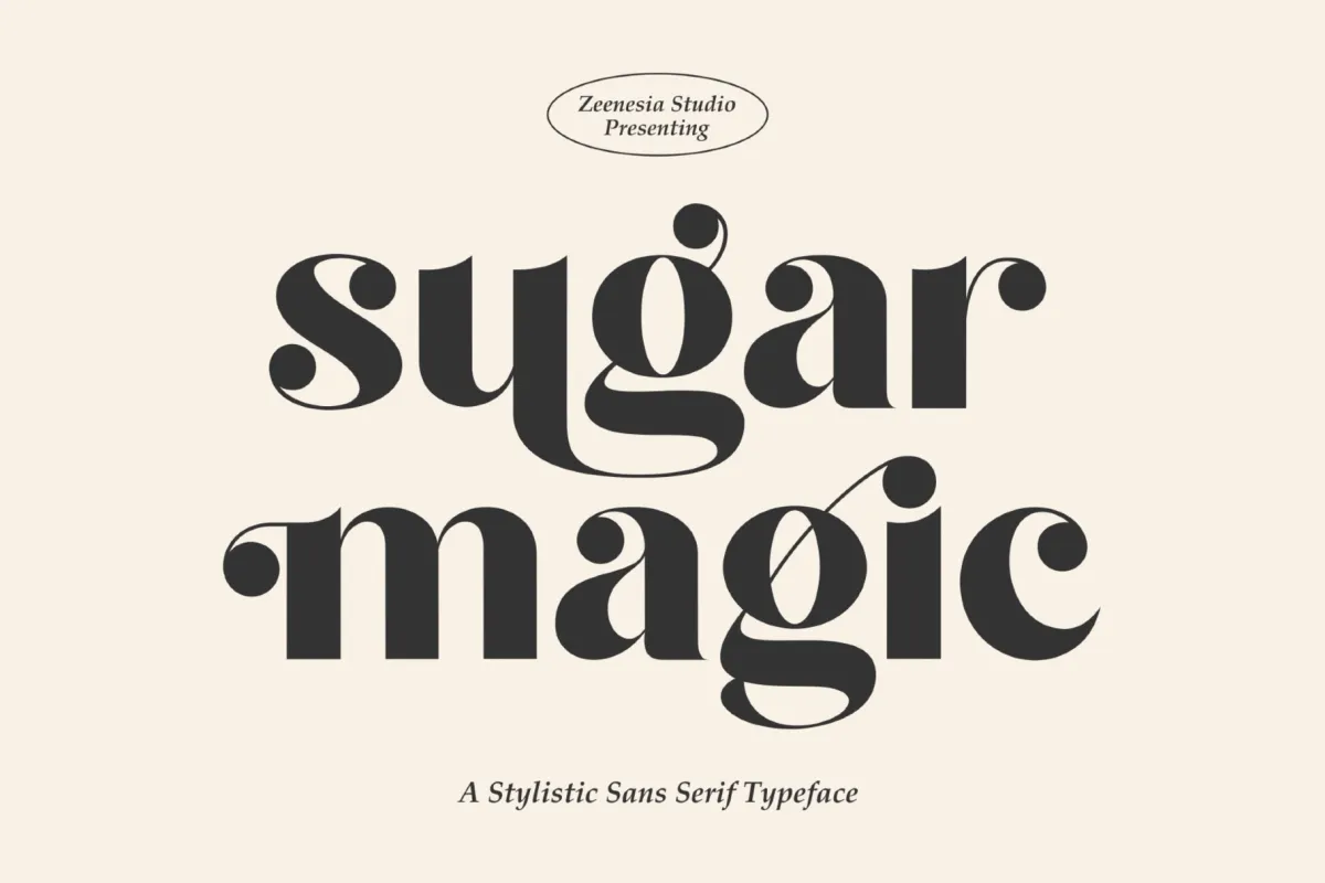 Sugar Magic - Fashion Editorial Font