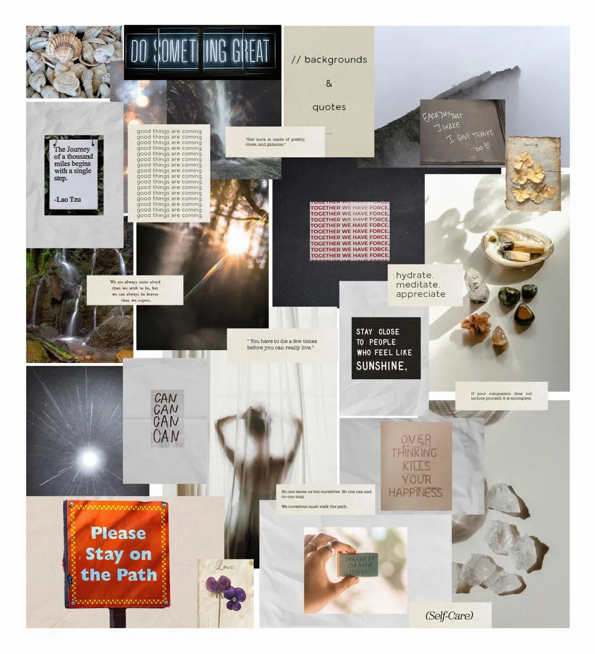 Healing Collage Pack