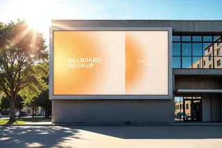 Sunny Billboard Mockup