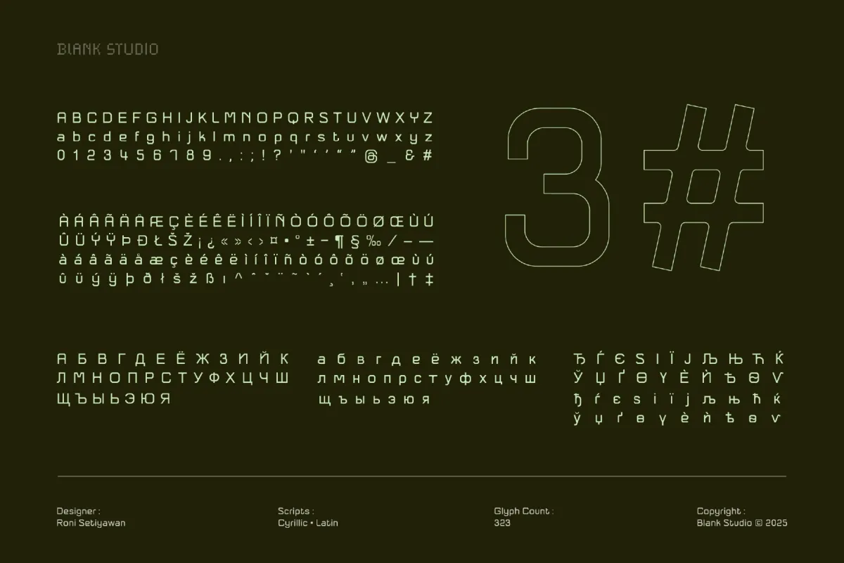 Modex Sans - Geometric Sans Serif Font