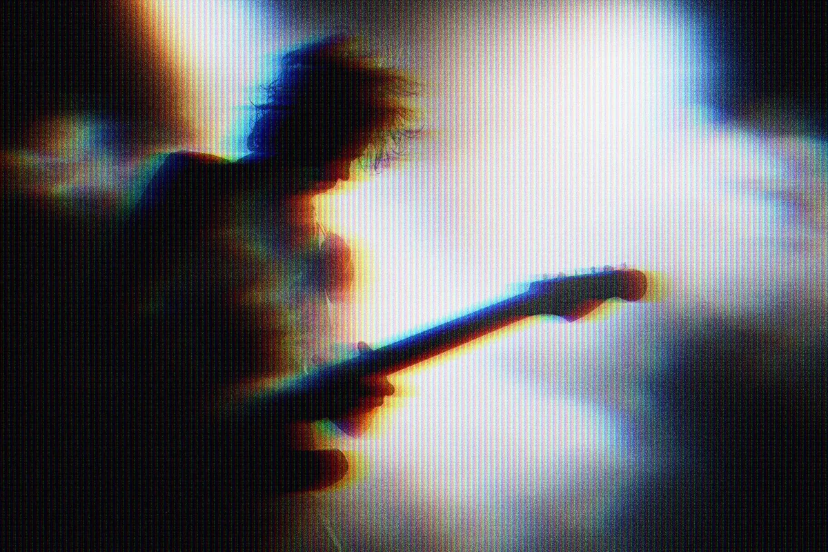 Anaglyph CRT Photo Effect