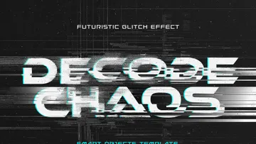 Destroy Cyber Glitch Text Effect