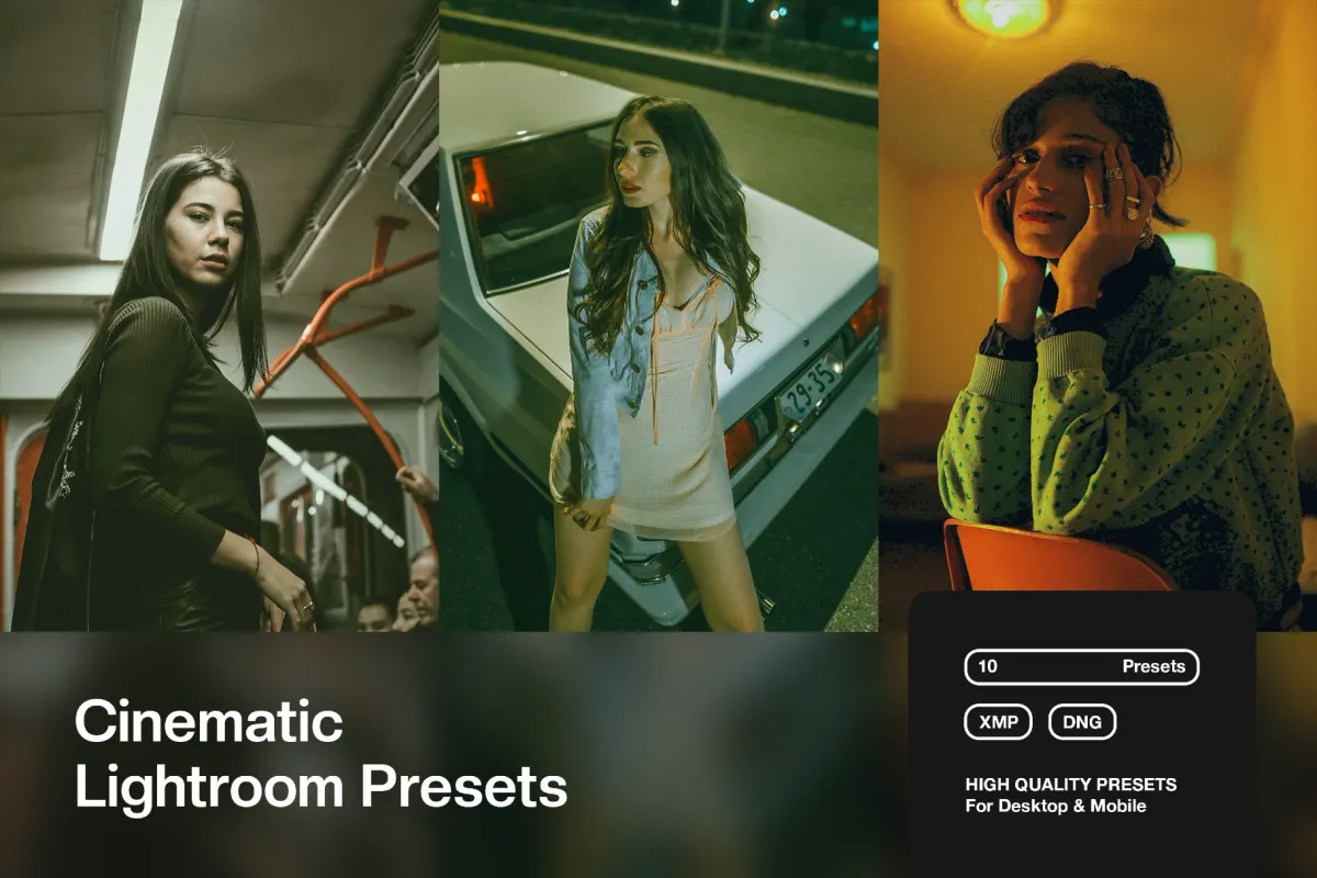 Cinematic Lightroom Presets