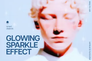 Glowing Sparkle Photo Effect