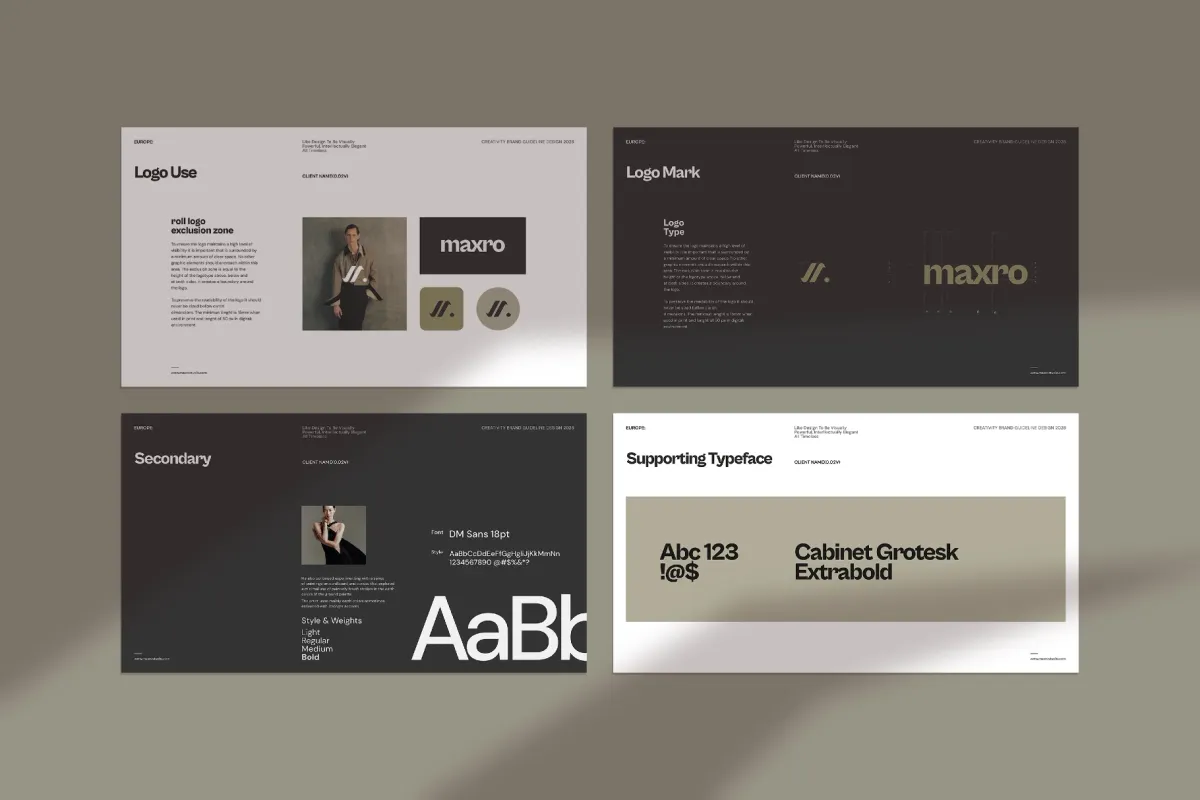 Brand Guideline Template