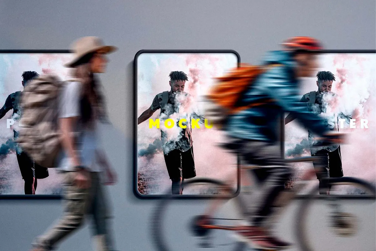 Lightbox Poster Mockup Vol.1