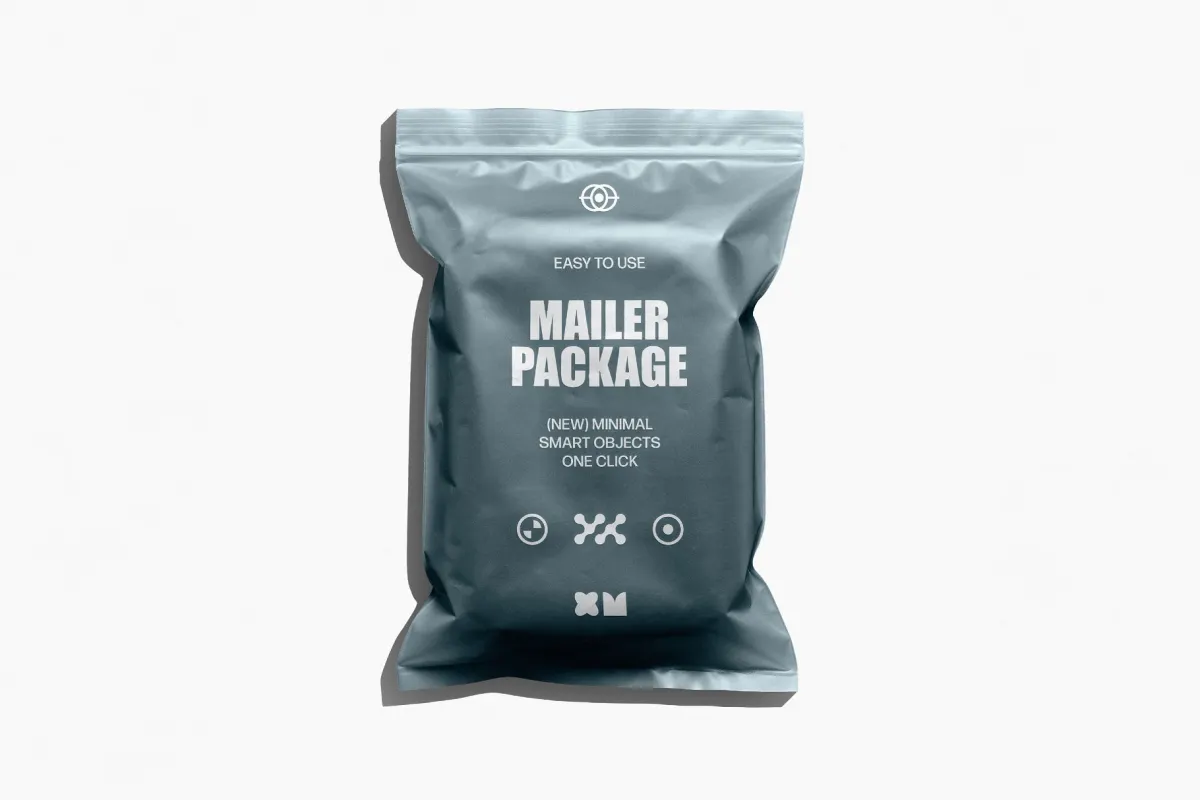 Plastic Mailer Mockup
