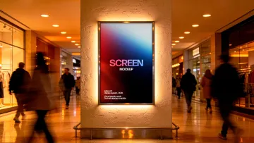 Mall Screen Mockup