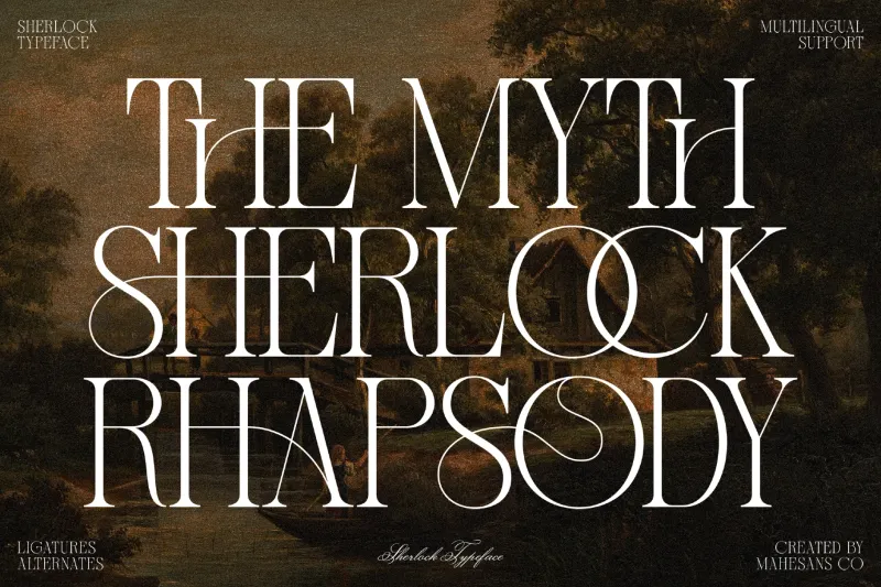 Sherlock – Elegant Classic Serif Font