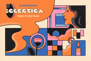 Eclectica Stipple Illustrator Brushes