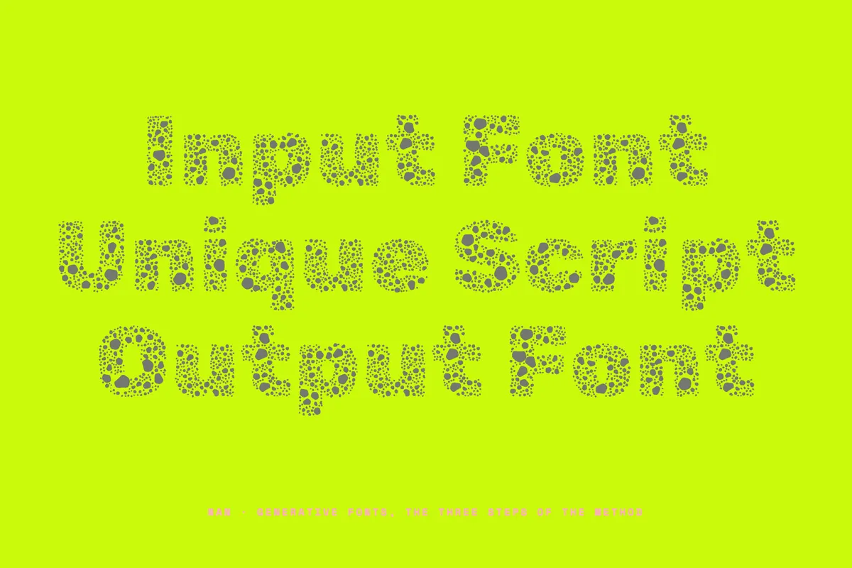 Rubik Microbe — Free Dotted Display Font