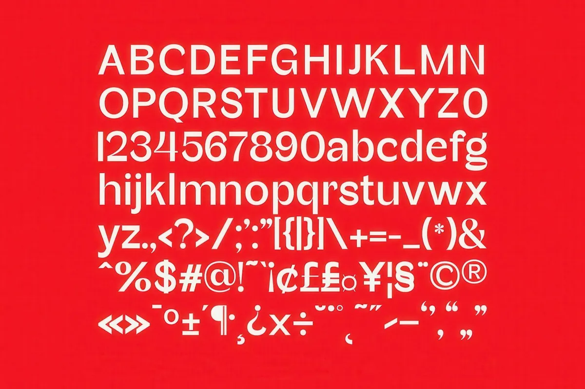 Gendra — Modern Sans Serif