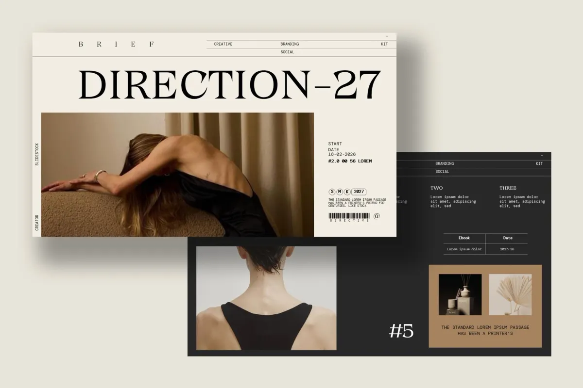 Creative Direction Kit Presentation Template