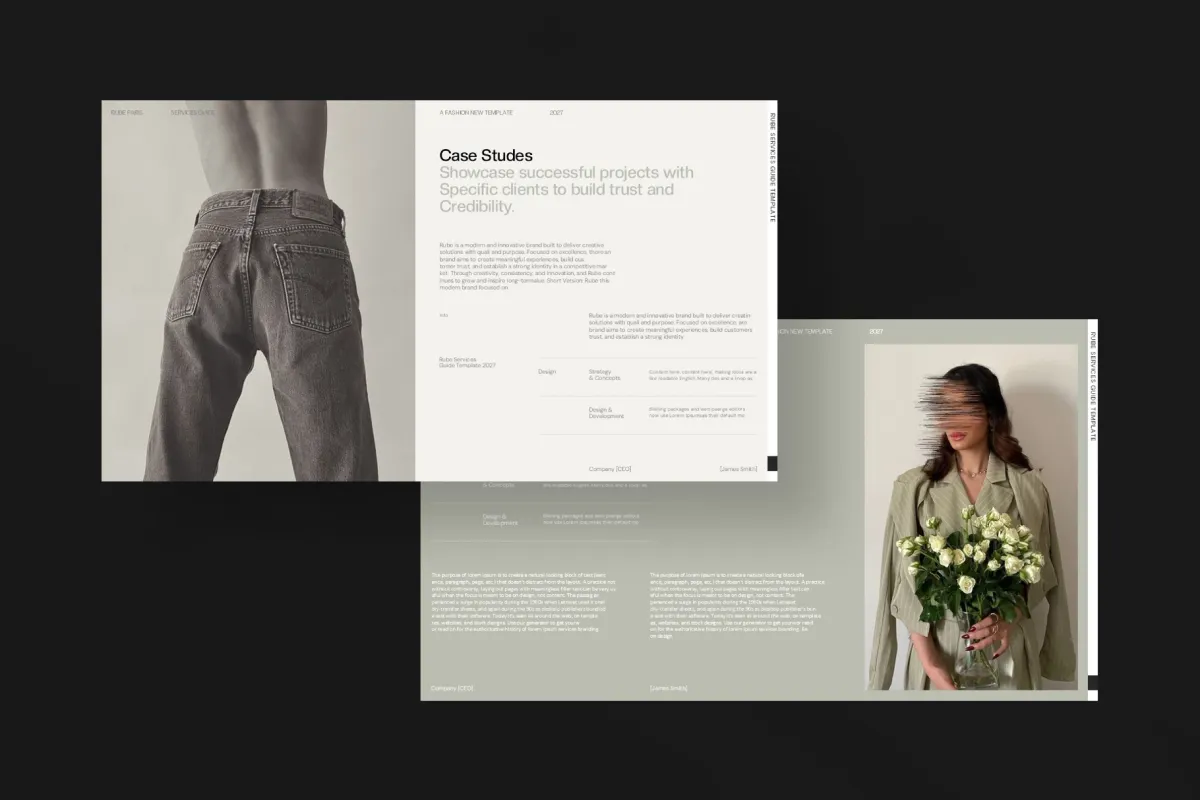 RUBE - Fashion Services Guide Presentation