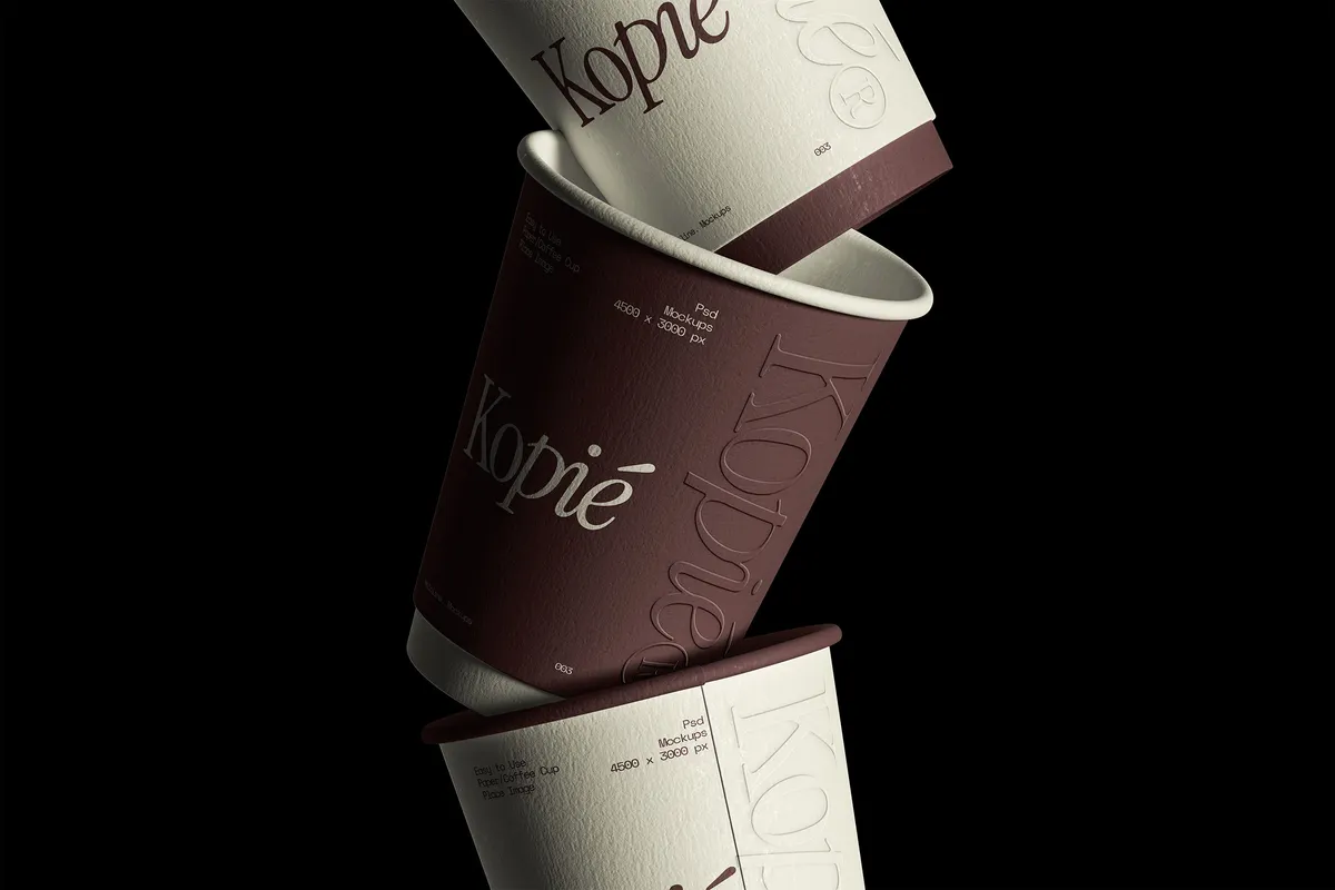 Coffee Cup Branding Mockup