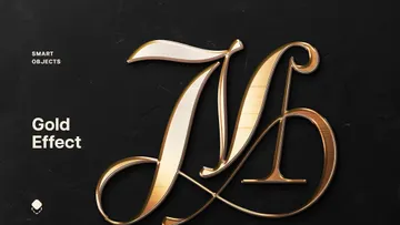 Gold Metal Text & Logo Effect