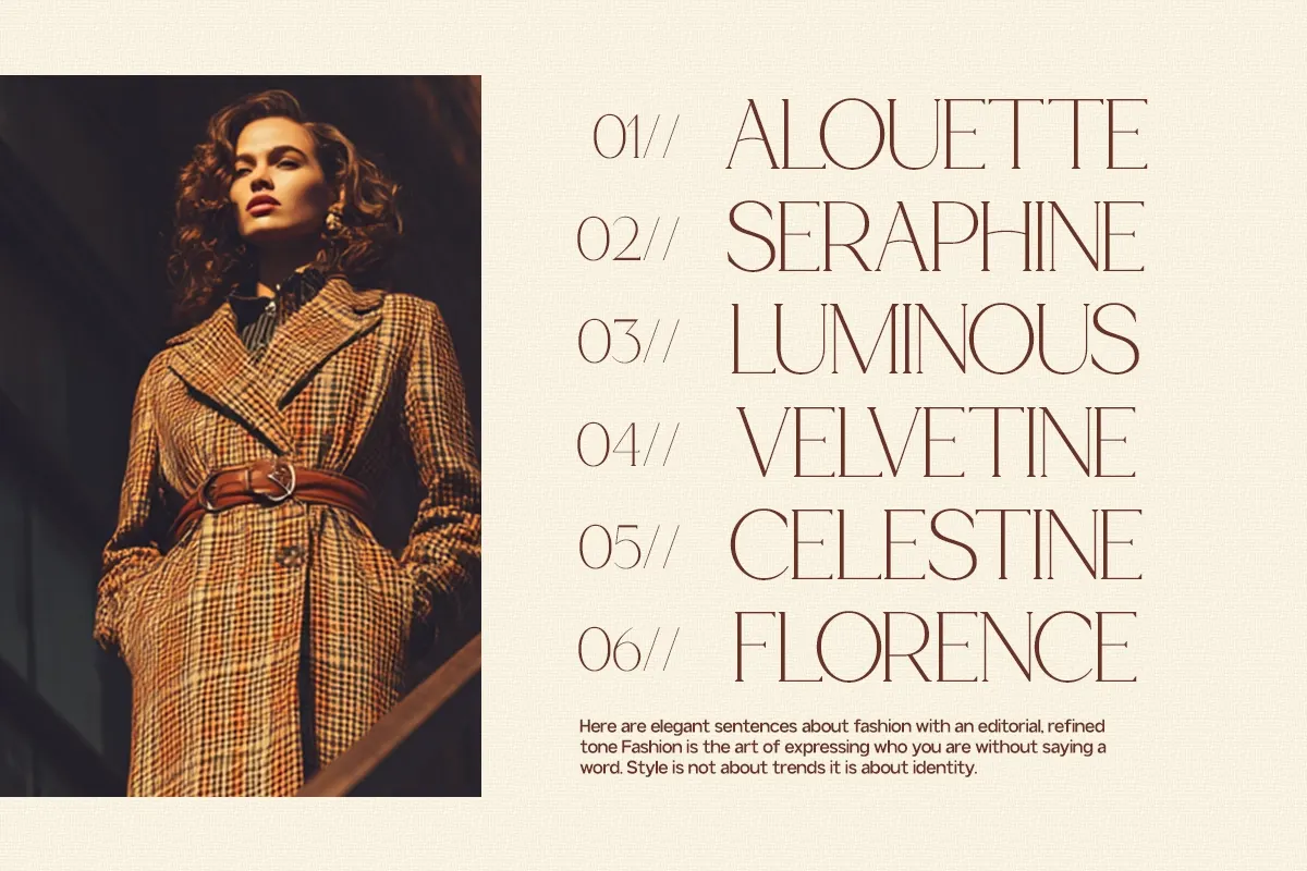GC Cheline - Modern Elegant Serif