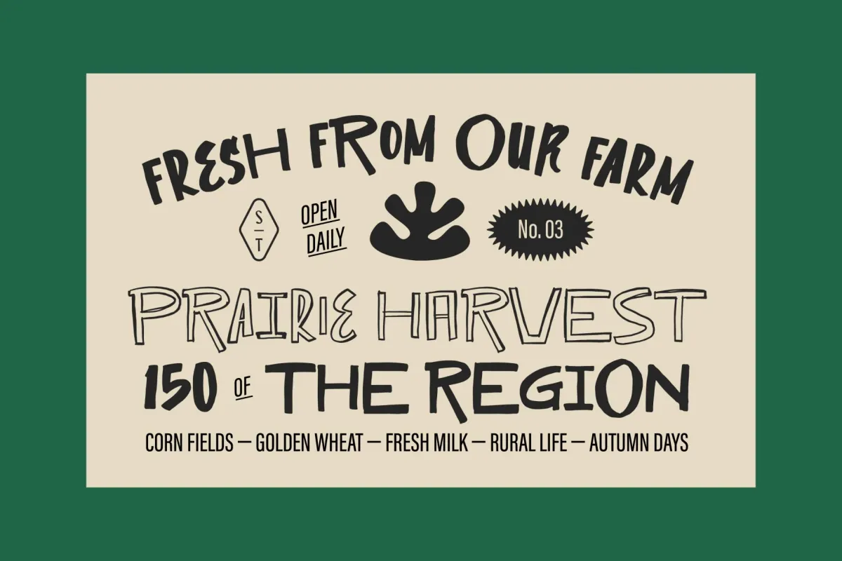 ST Westmark - A Human-Made Rough Wildwest Font