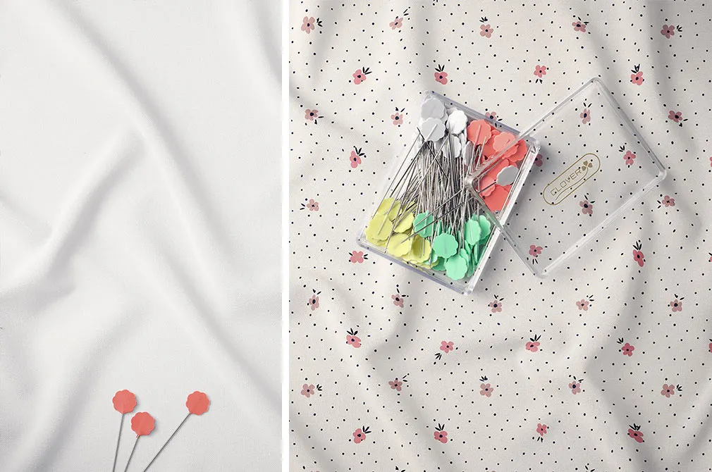 Creased Fabric Mockup