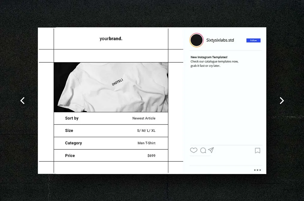 Kinetic Instagram Template