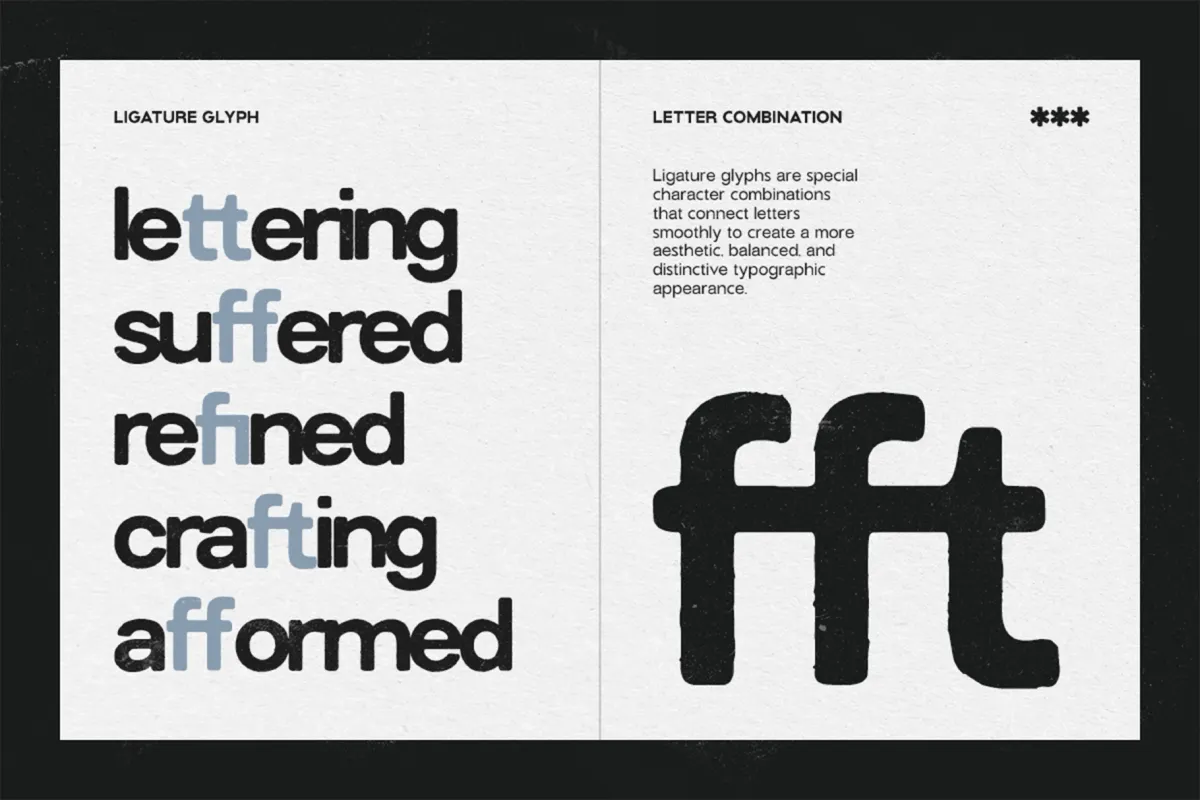 GC Godthem - Display Grunge Sans Font