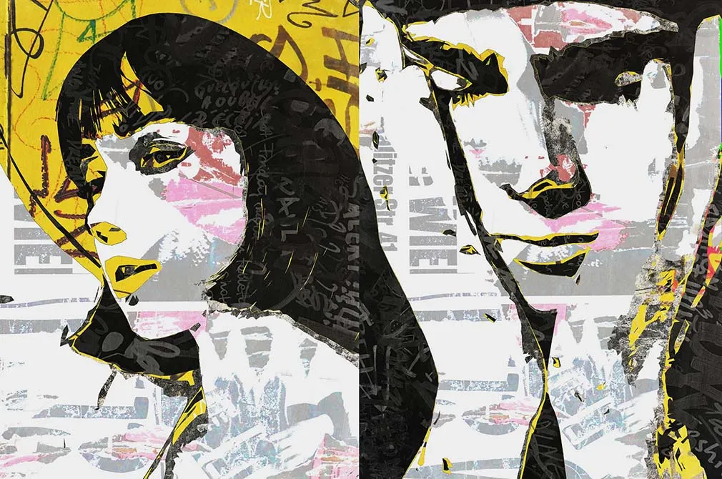 Urban Mural Poster Effect