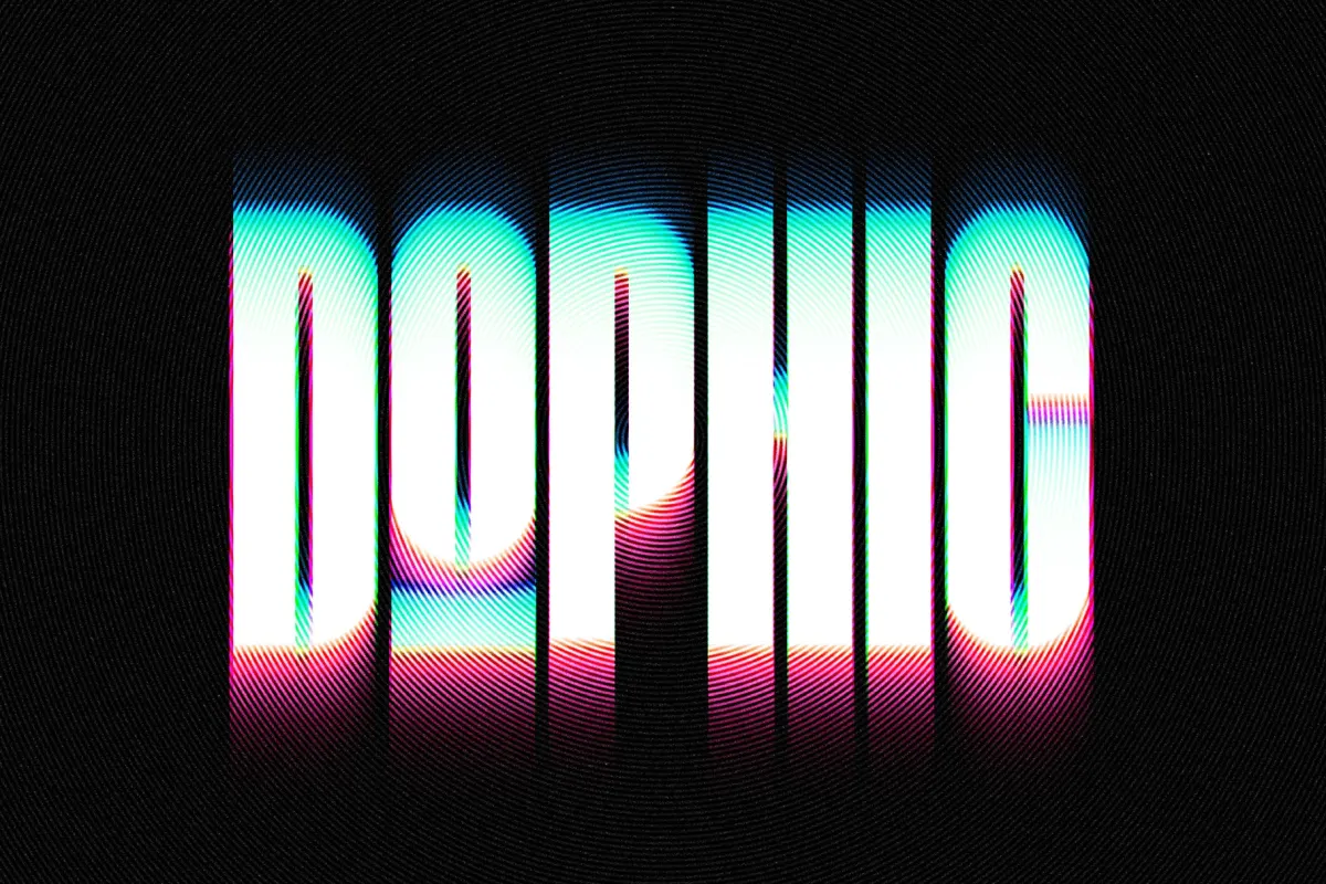 Color Glitch Text Effect