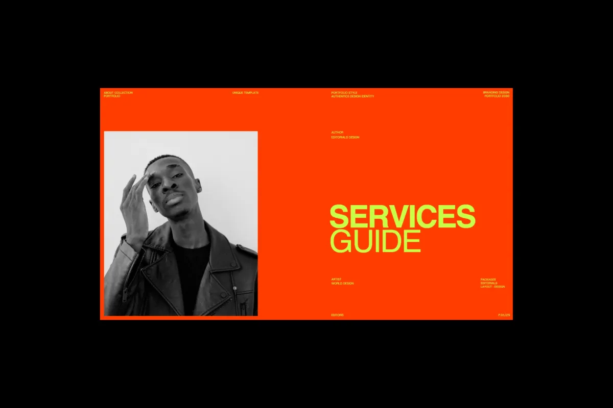 Services Guide - Google Slides Template