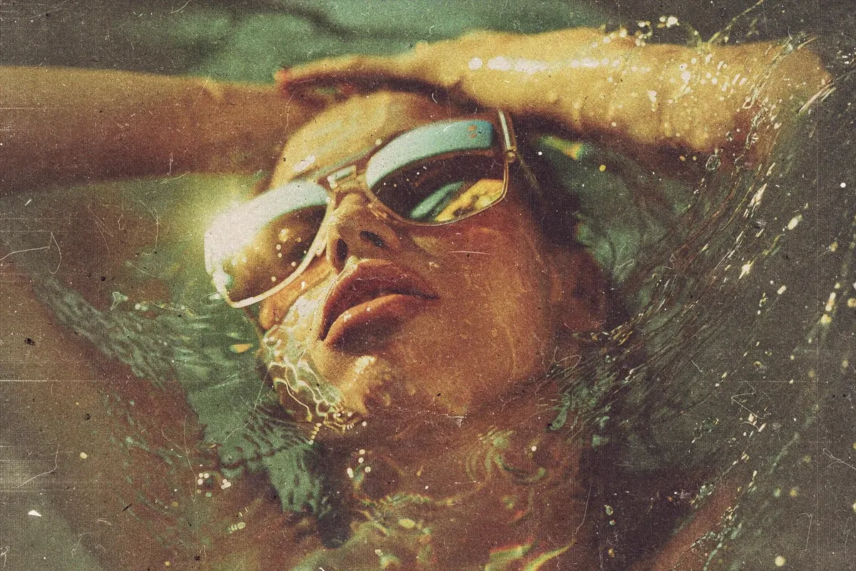Faded Vintage Postcard Photo Effect