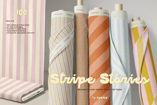 Stripe Stories: Seamless Patterns